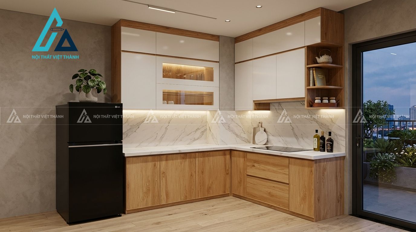 Kinh nghiệm chọn tủ bếp bền đẹp