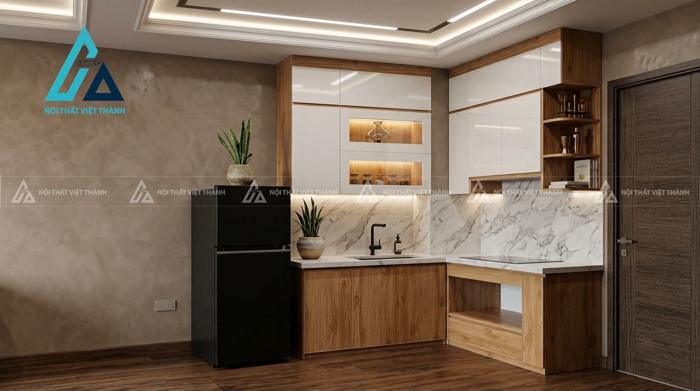  Lựa chọn tủ bếp phù hợp giúp tối ưu công năng