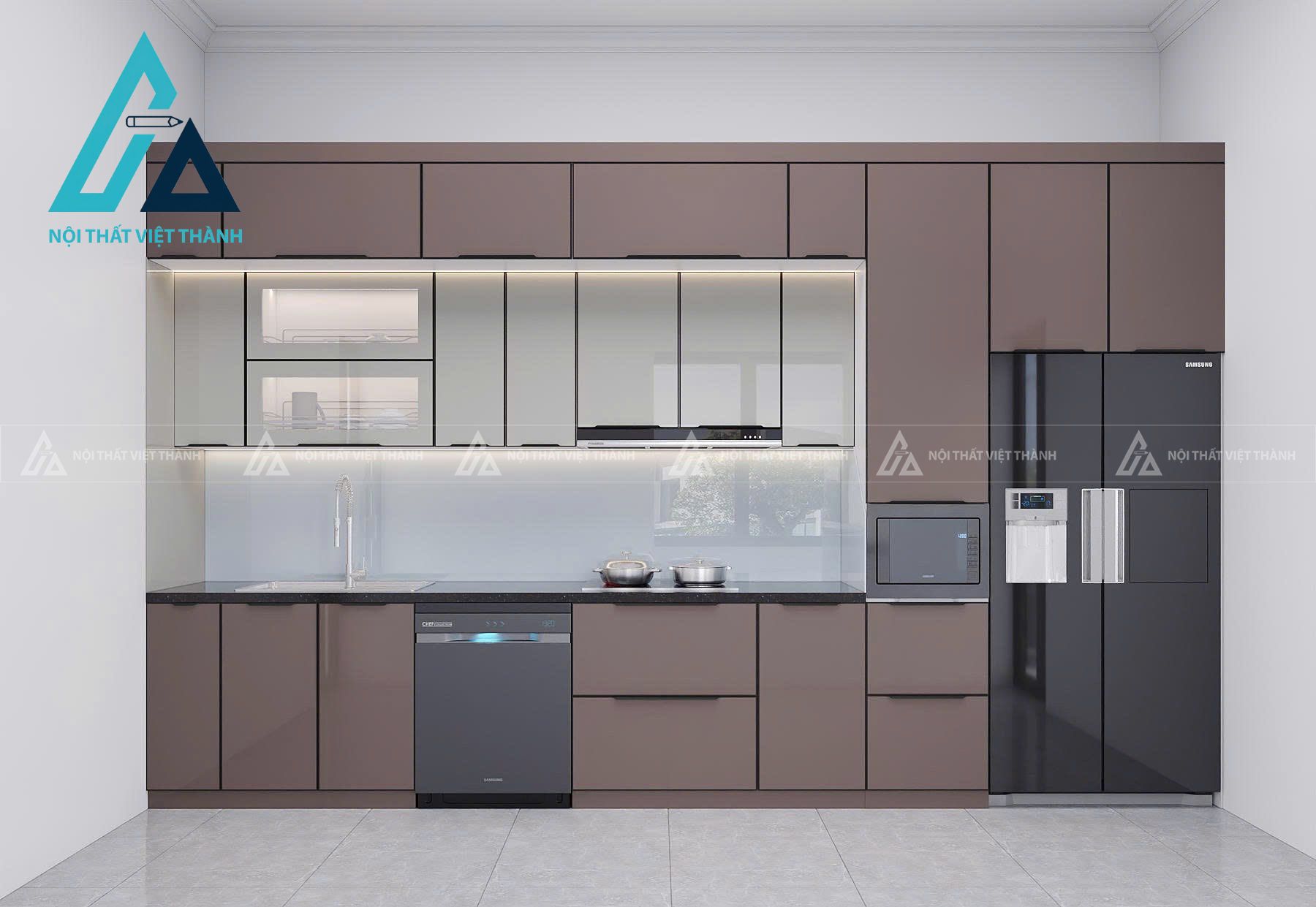 Có khả năng chống ẩm phù hợp môi trường bếp Việt