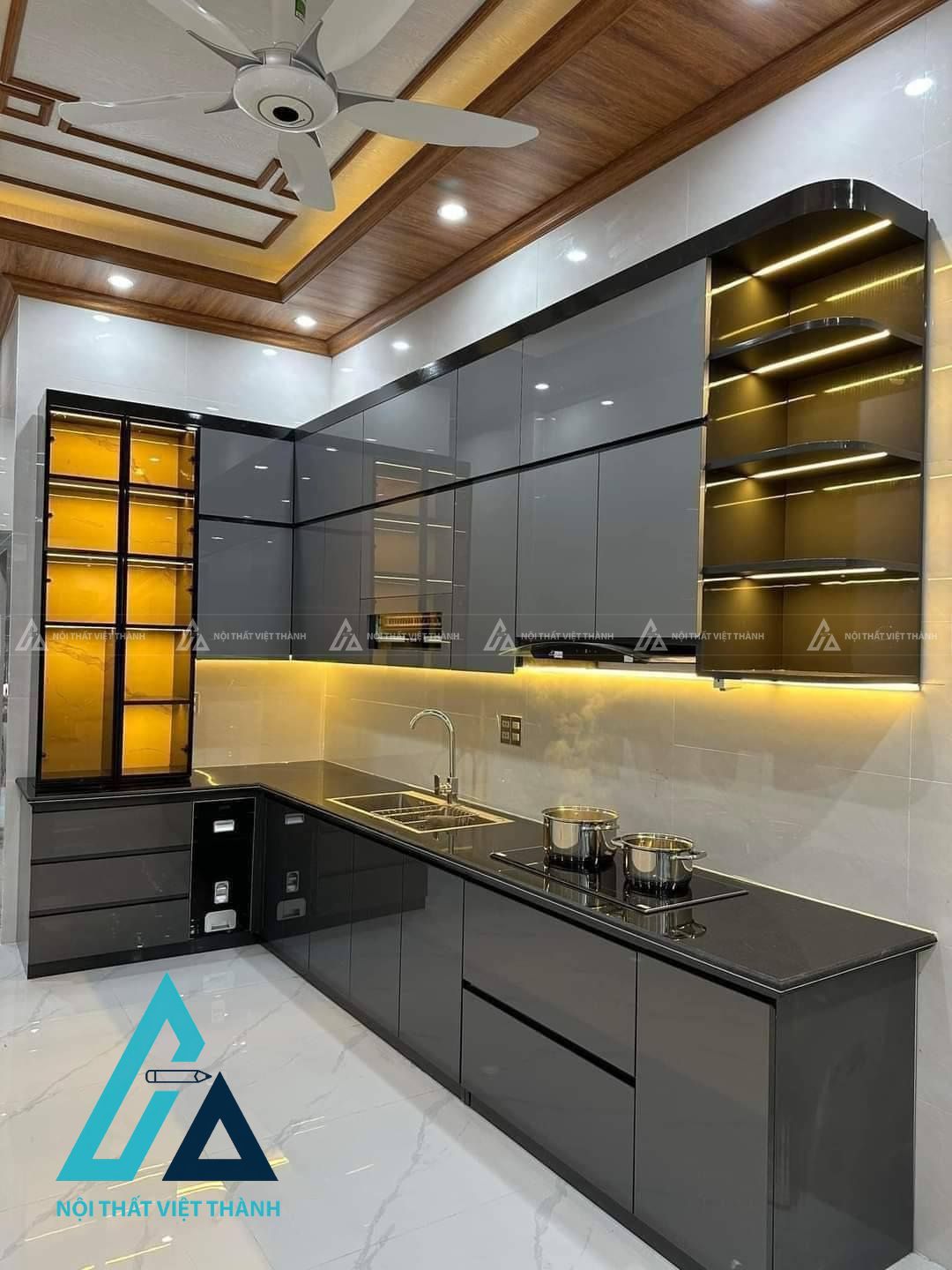 Độ bền cao trong môi trường bếp ẩm và nhiệt