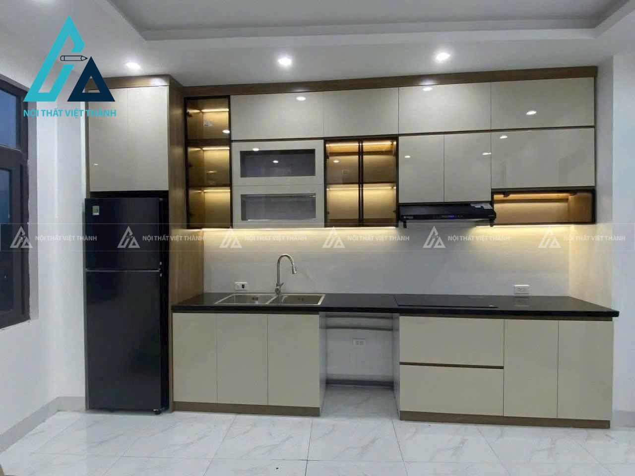 Kích thước tủ bếp dựa trên diện tích bếp