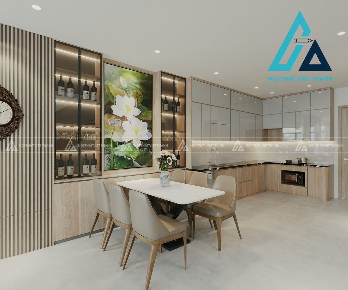 Tủ Bếp Acrylic Thiết Kế Sang Trọng Chuẩn Xu Hướng 3