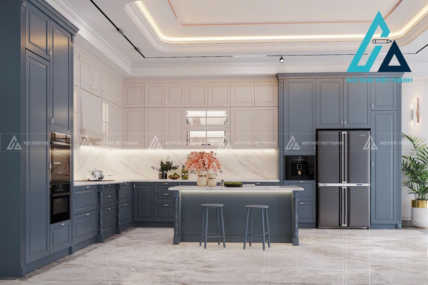 Tủ Bếp Gỗ Thiết Kế Tinh Tế Phong Cách Hiện Đại 7