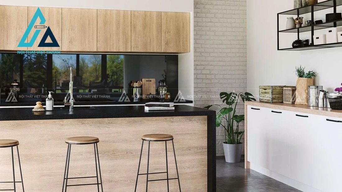 Gỗ MDF chống ẩm – lựa chọn phổ biến cho tủ bếp hiện đại
