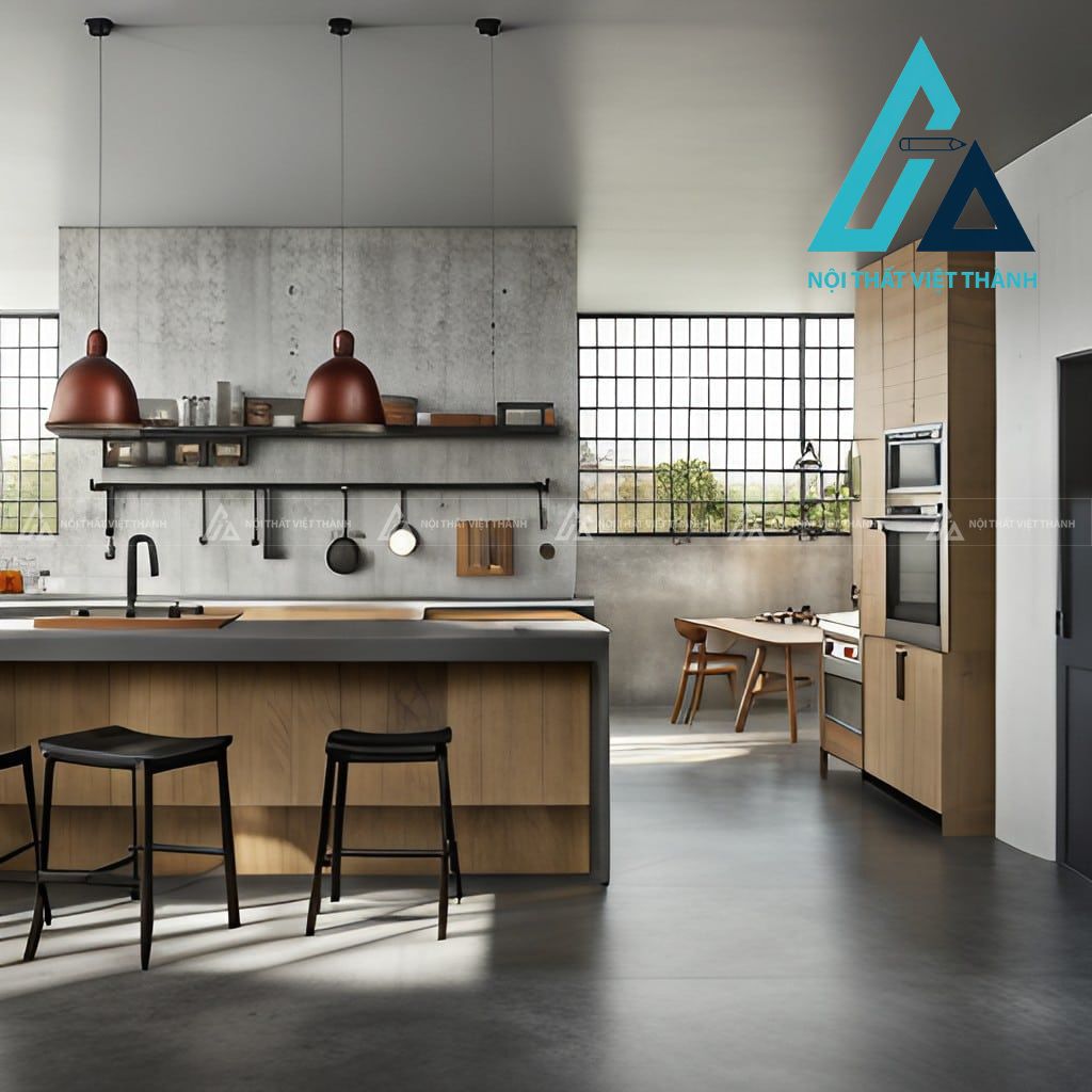 Điều chỉnh kích thước bếp theo diện tích bếp