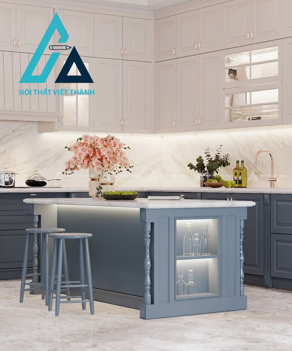 Tủ Bếp Gỗ Thiết Kế Tinh Tế Phong Cách Hiện Đại 2