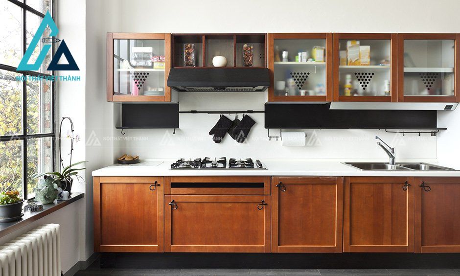Thiết kế tủ bếp linh hoạt