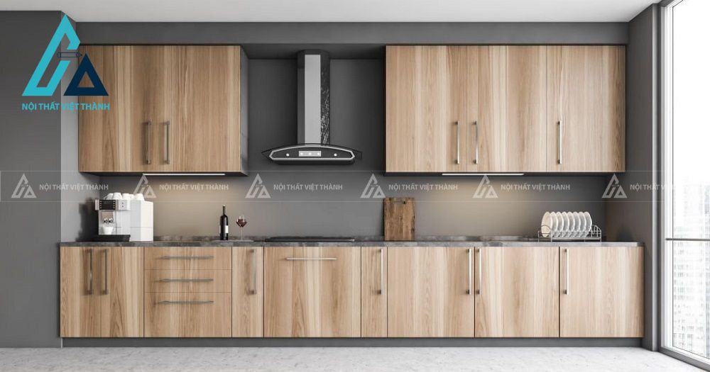 Lựa chọn màu sắc đồng bộ nội thất bếp