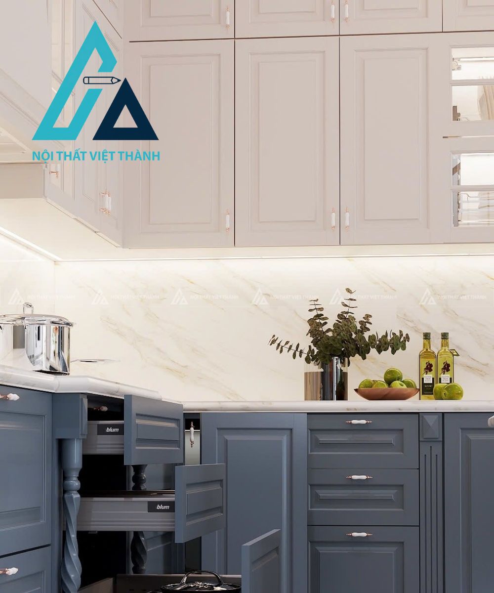 Tủ Bếp Gỗ Thiết Kế Tinh Tế Phong Cách Hiện Đại 3