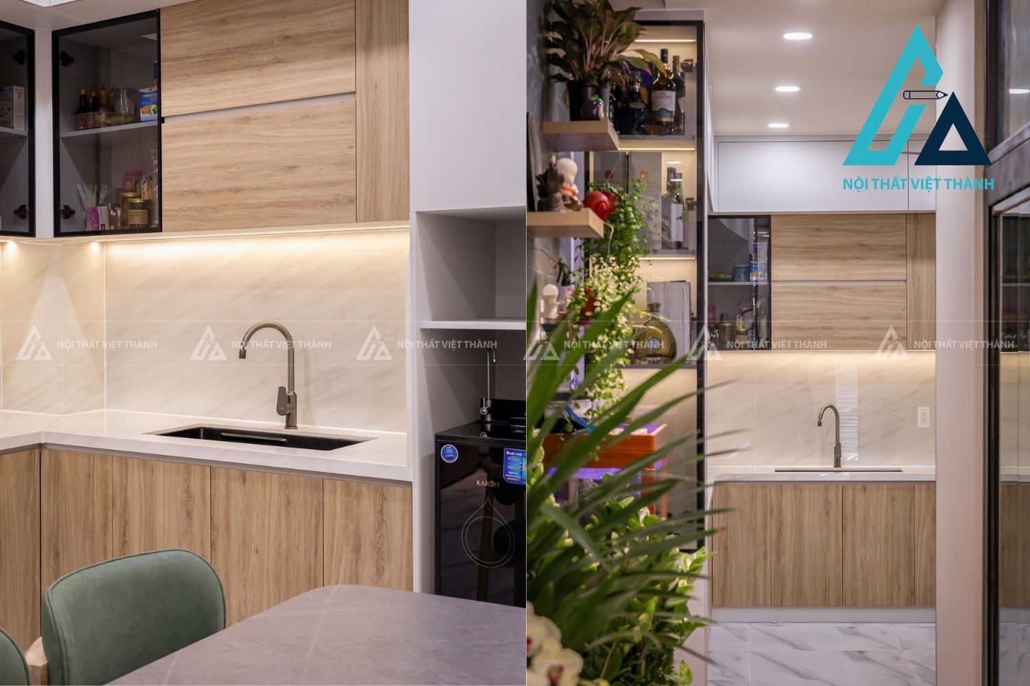 Tủ Bếp MDF Hiện Đại Lựa Chọn Thông Minh Cho Gia Đình Trẻ 1