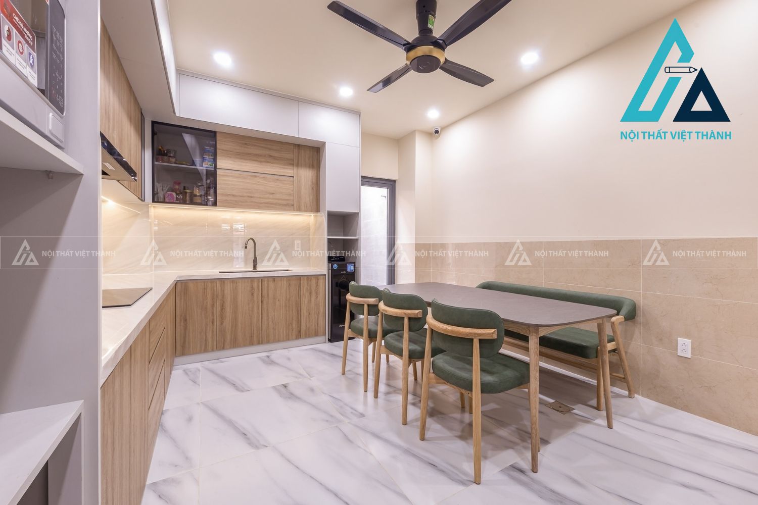 Tủ Bếp MDF Hiện Đại Lựa Chọn Thông Minh Cho Gia Đình Trẻ 2