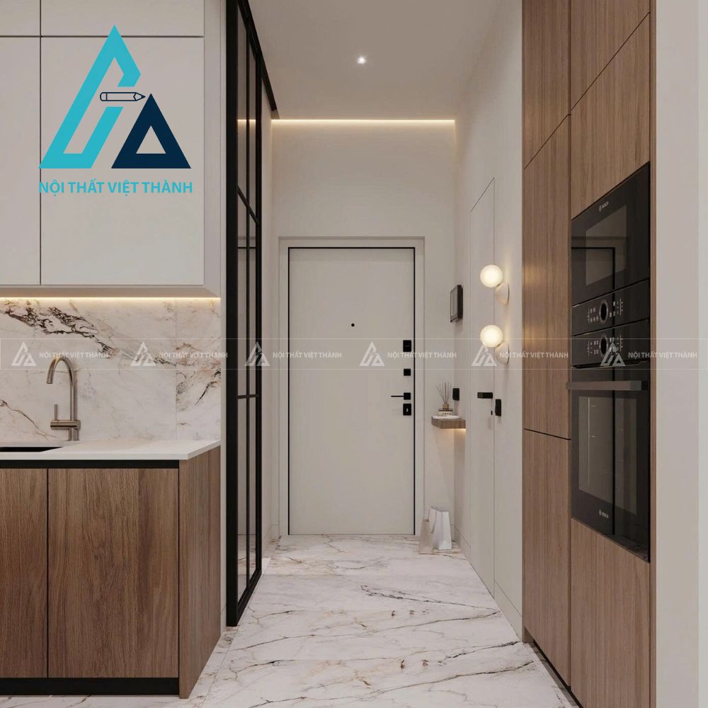 Tủ Bếp MDF Sang Trọng Tăng Giá Trị Không Gian Sống 3