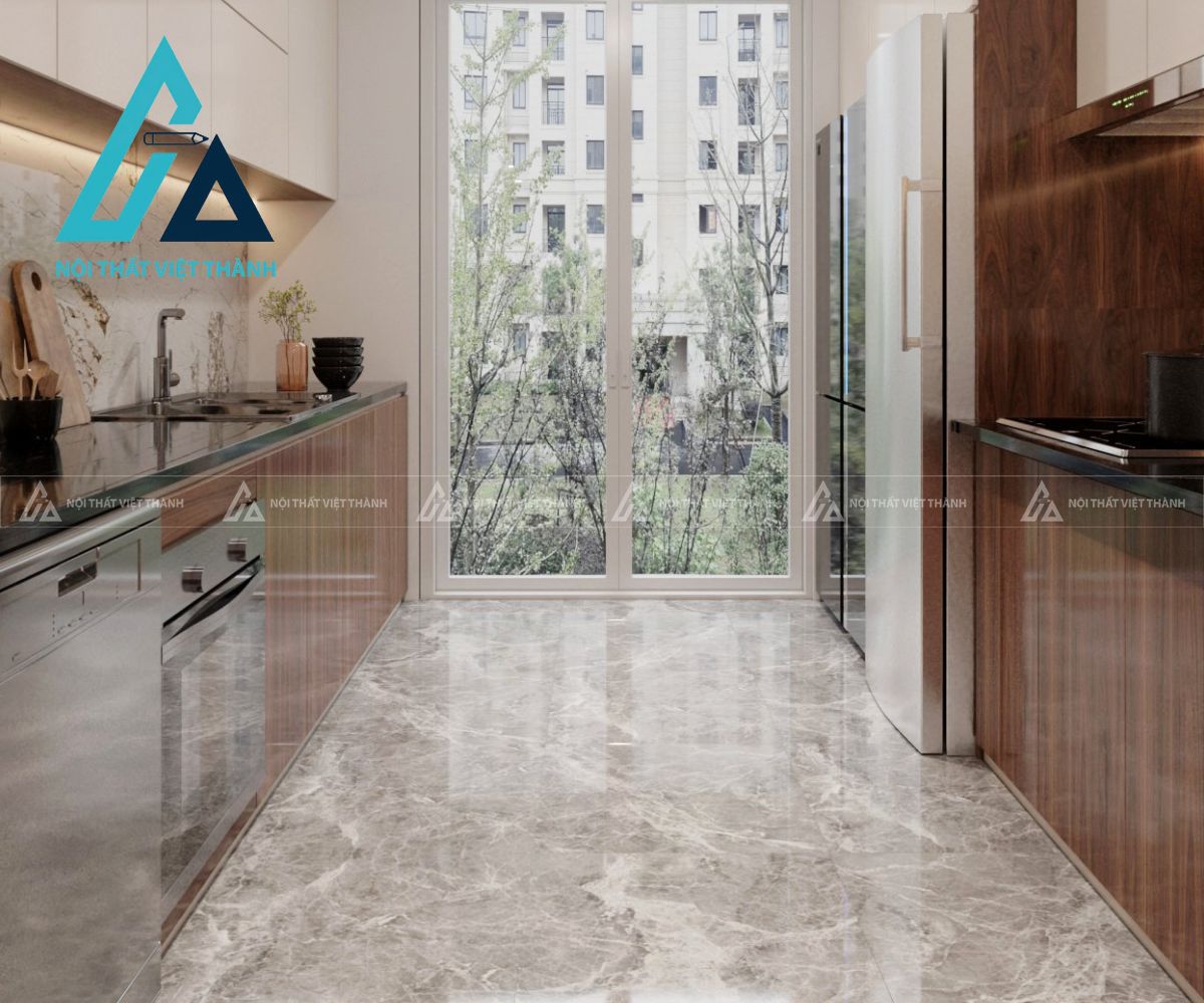 Tủ Bếp MDF Thiết Kế Thanh Lịch Tạo Điểm Nhấn Cho Không Gian Bếp 2