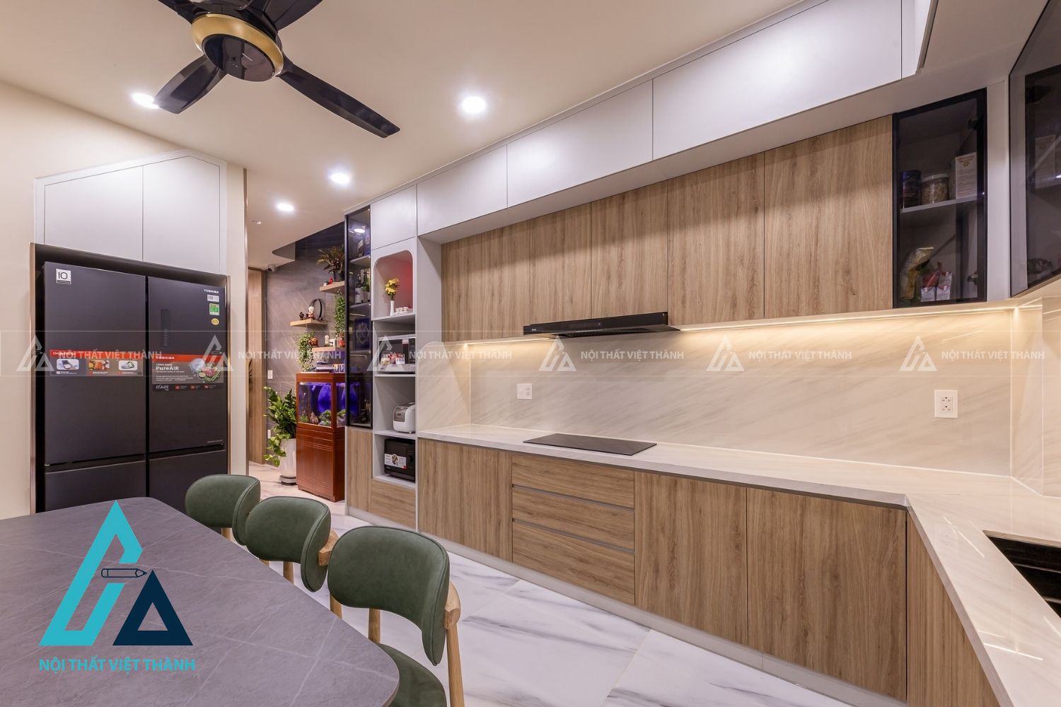 Tủ Bếp MDF Hiện Đại Lựa Chọn Thông Minh Cho Gia Đình Trẻ 3