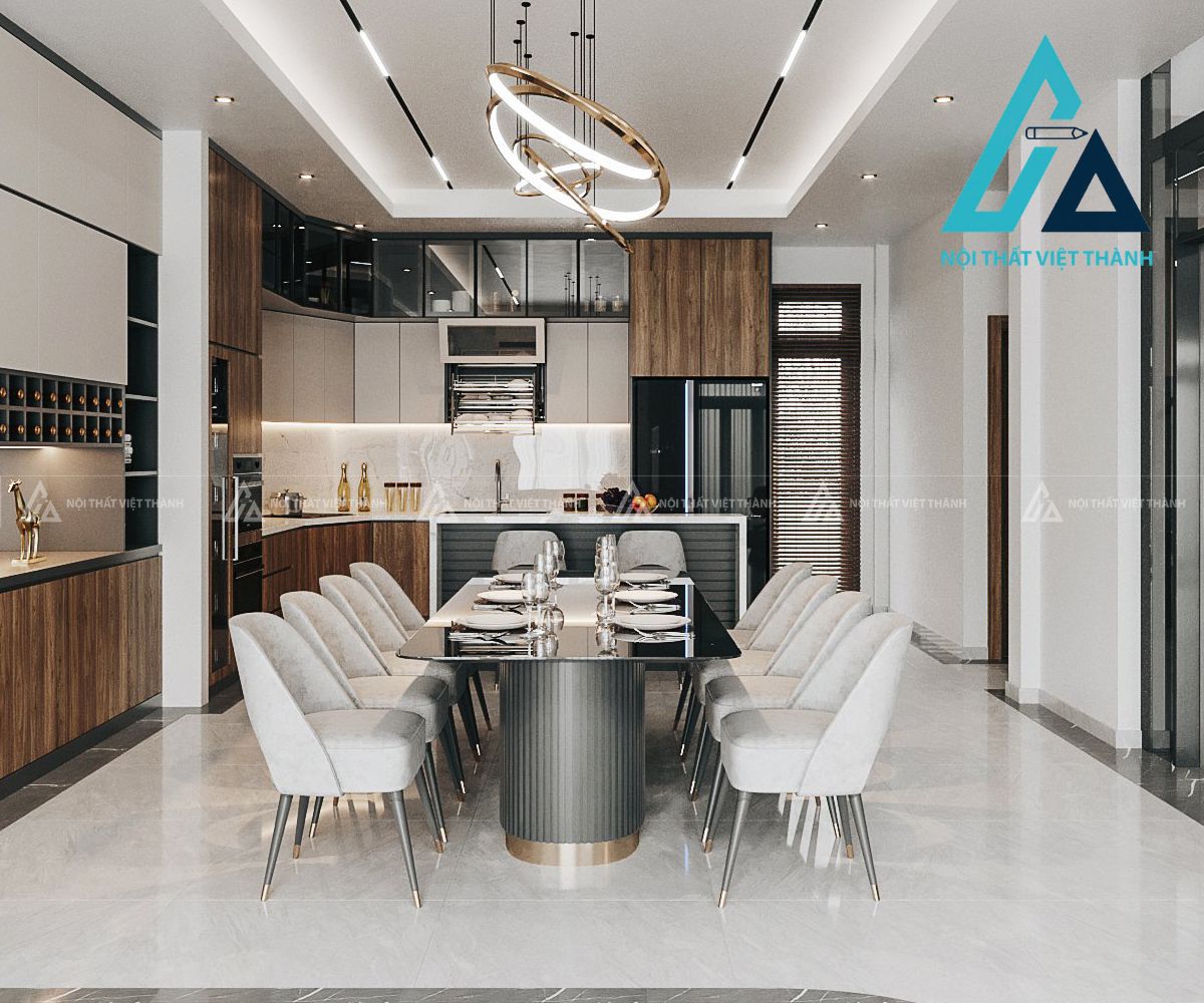 Tủ Bếp MDF Tối Giản Đảm Bảo Tính Thẩm Mỹ 4