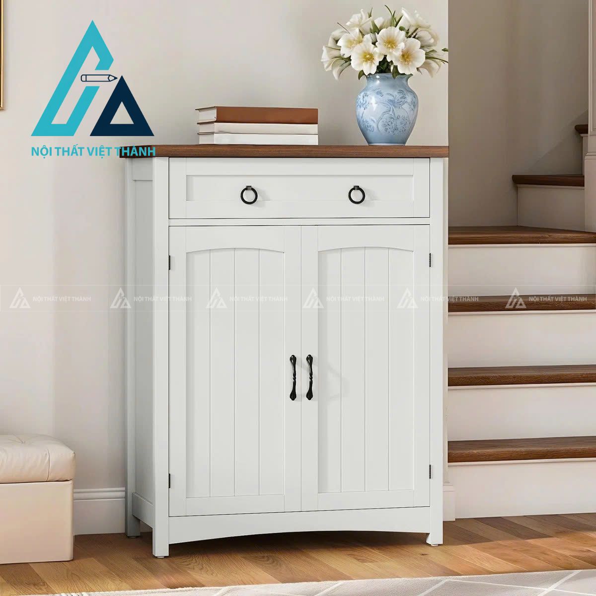 Tủ giày kích thước phù hợp không gian nhà