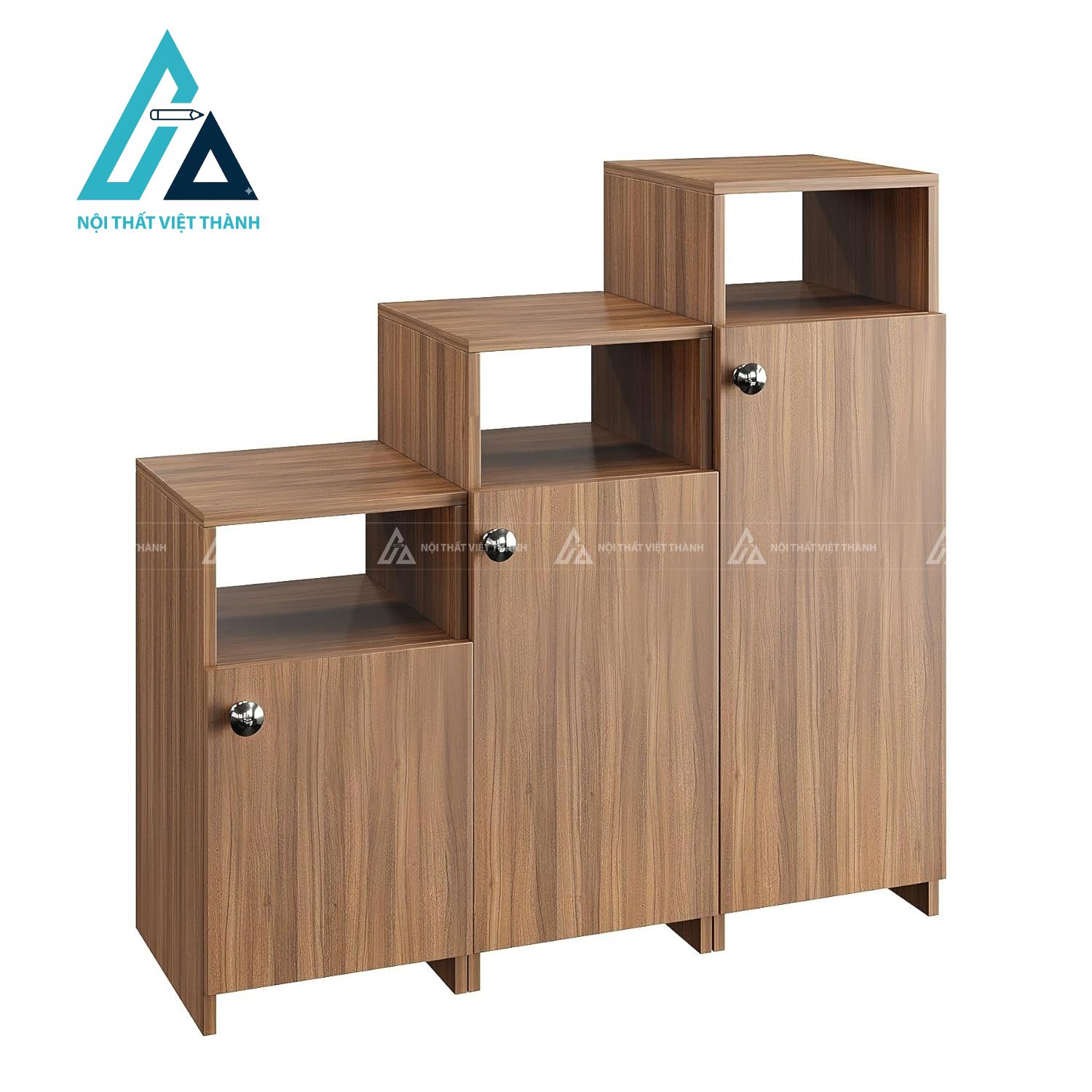 Tủ giày MDF 12 ngăn vân gỗ teak hiện đại sức chứa lớn đa năng 4