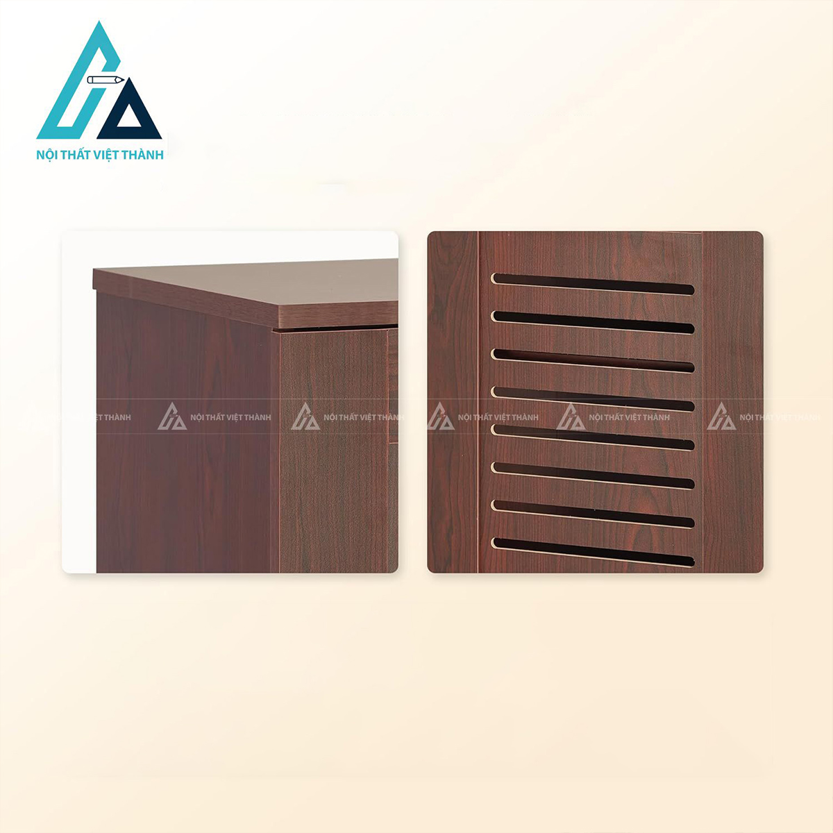 Tủ giày MDF 5 tầng đứng cao cửa chớp tiết kiệm diện tích 1