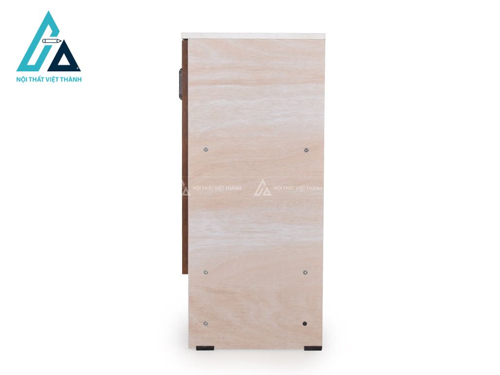 Tủ giày MDF màu óc chó hiện đại thiết kế tối giản sang trọng 4