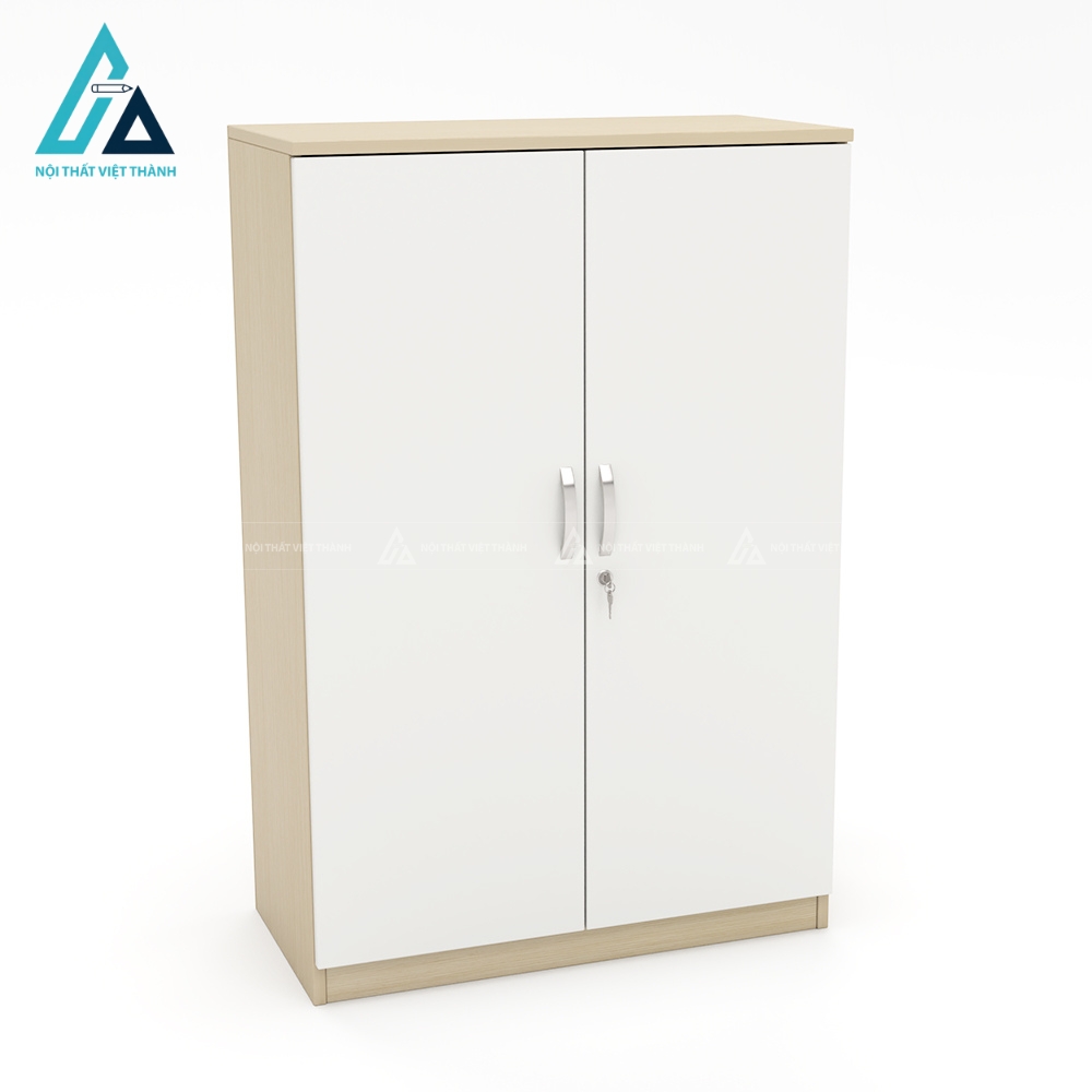 Tủ tài liệu 2 cánh gỗ có khóa bảo mật cao cấp