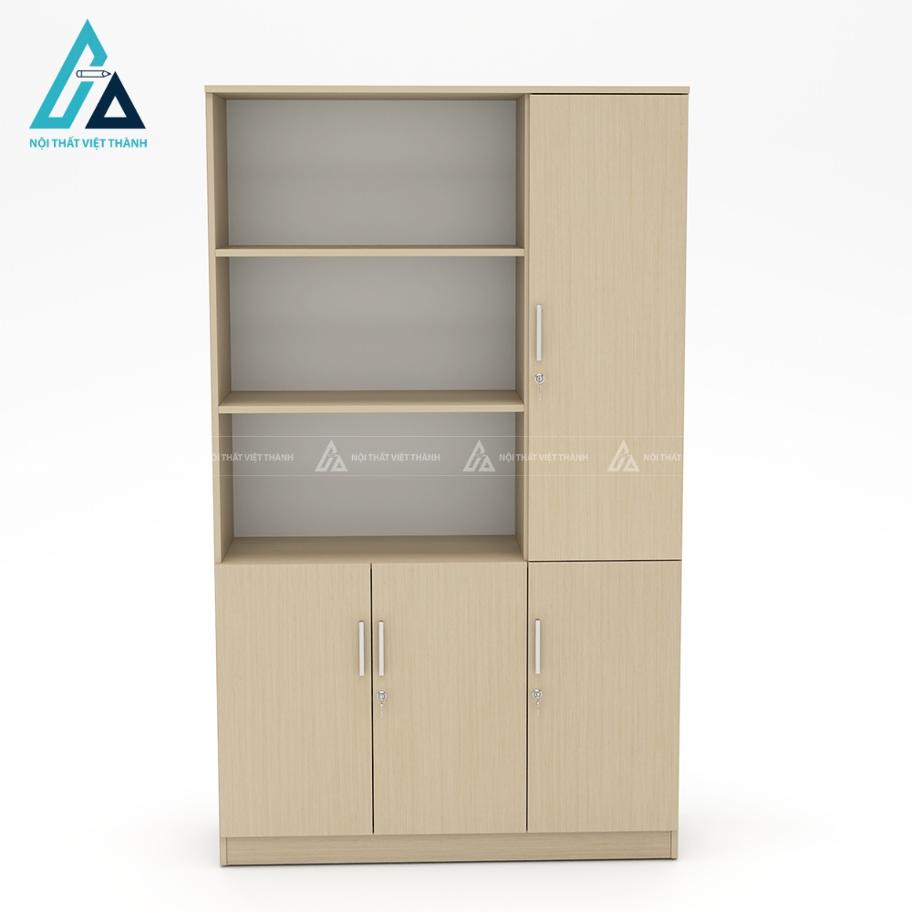 Tủ gỗ đựng hồ sơ nhiều ngăn có khóa bảo mật cao cấp 1