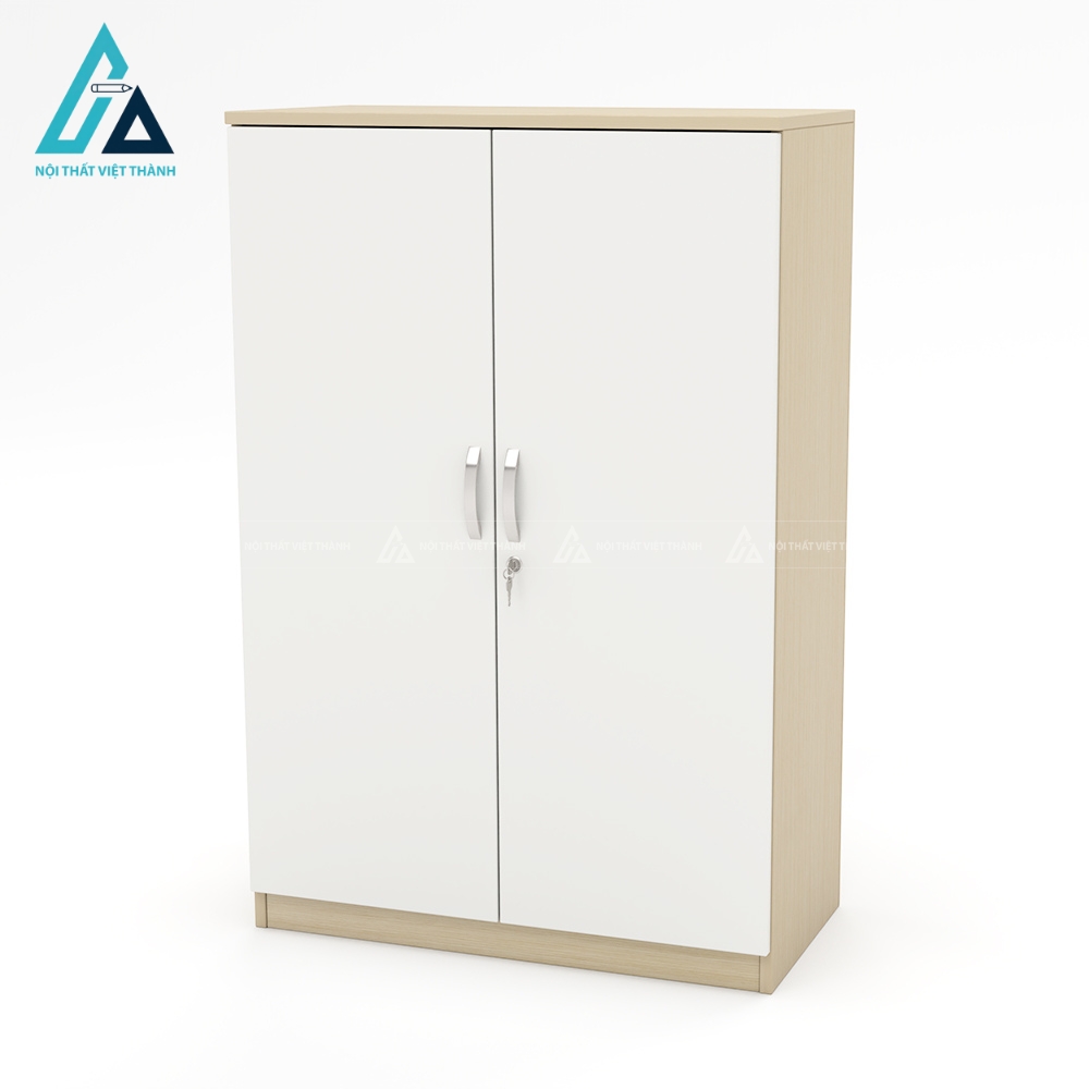 Tủ tài liệu 2 cánh gỗ có khóa bảo mật cao cấp 2