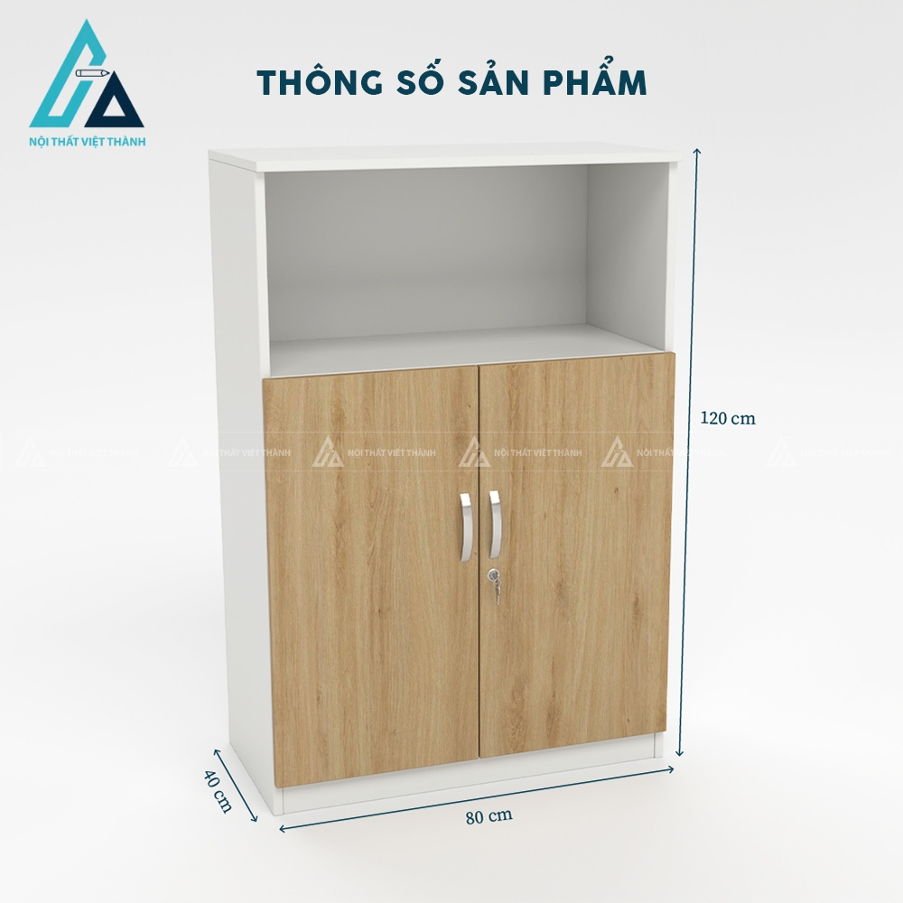 Tủ đựng tài liệu văn phòng thiết kế hiện đại tối giản 3