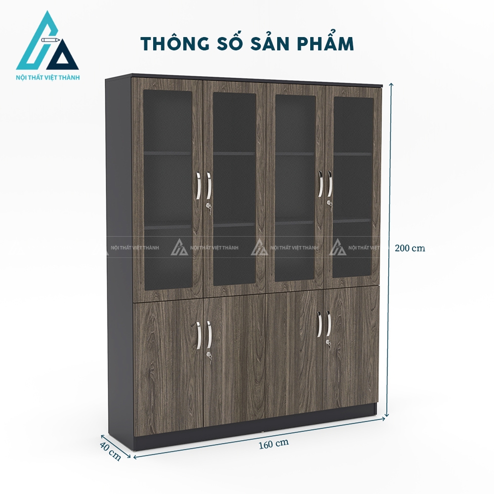 Tủ hồ sơ thiết kế đối xứng 4 buồng đa năng 3