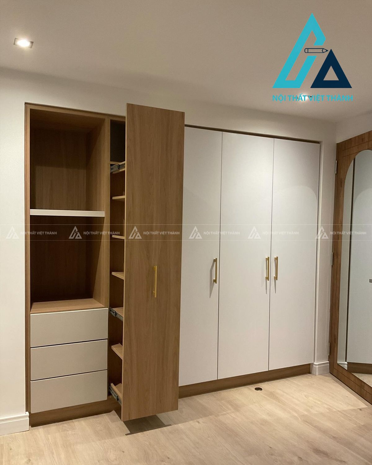 Cung cấp lắp đặt tủ quần áo hiện đại