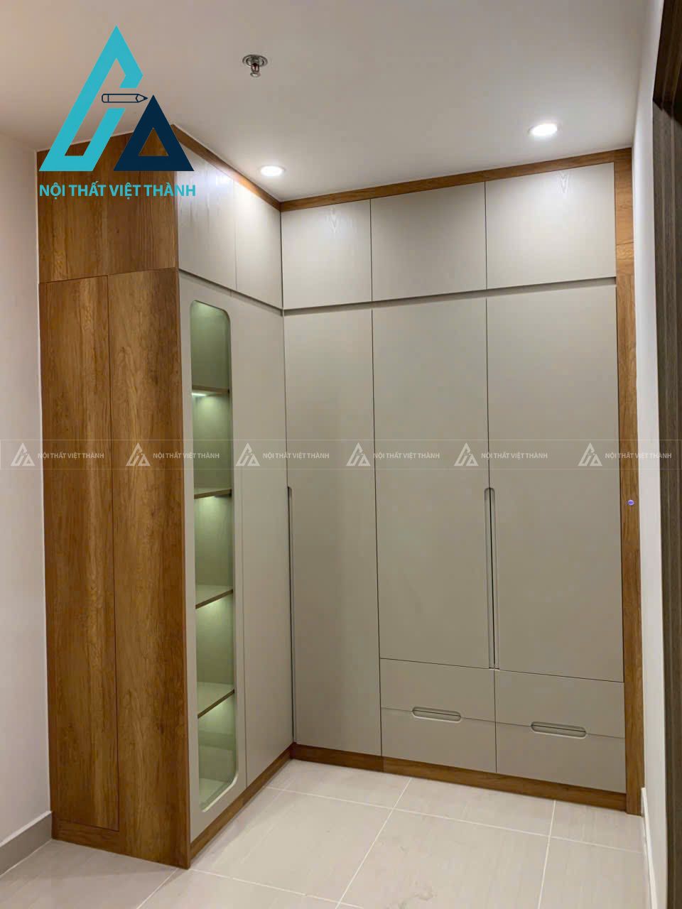 Lựa chọn tủ quần phù hợp với không gian