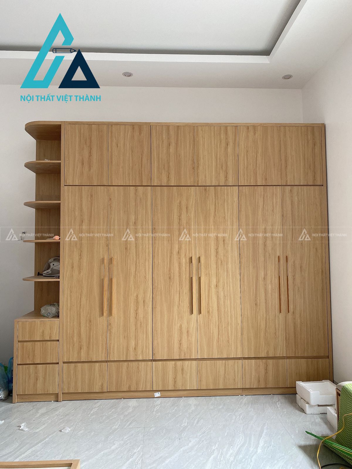 Tủ quần áo cho phòng hiện đại