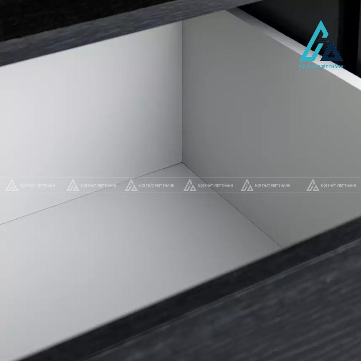 Tủ quần áo cửa lùa 1 cánh MDF màu đen tối giản cho phòng nhỏ 2