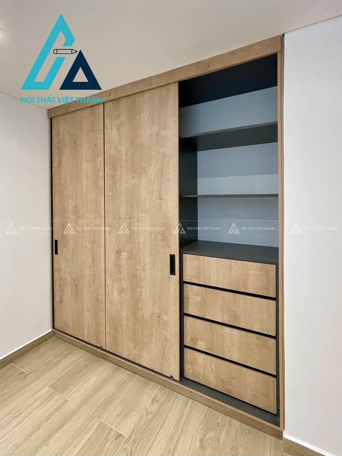 Phân chia bên trong tủ khoa học