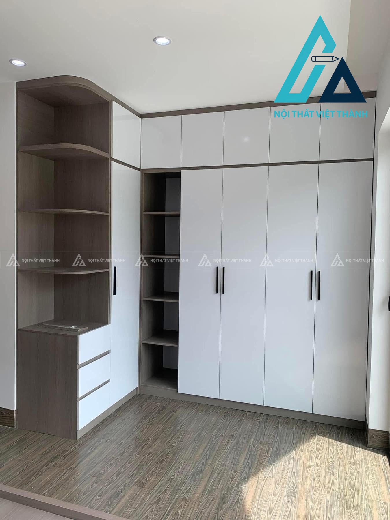 Tủ quần áo phong cách tối giản