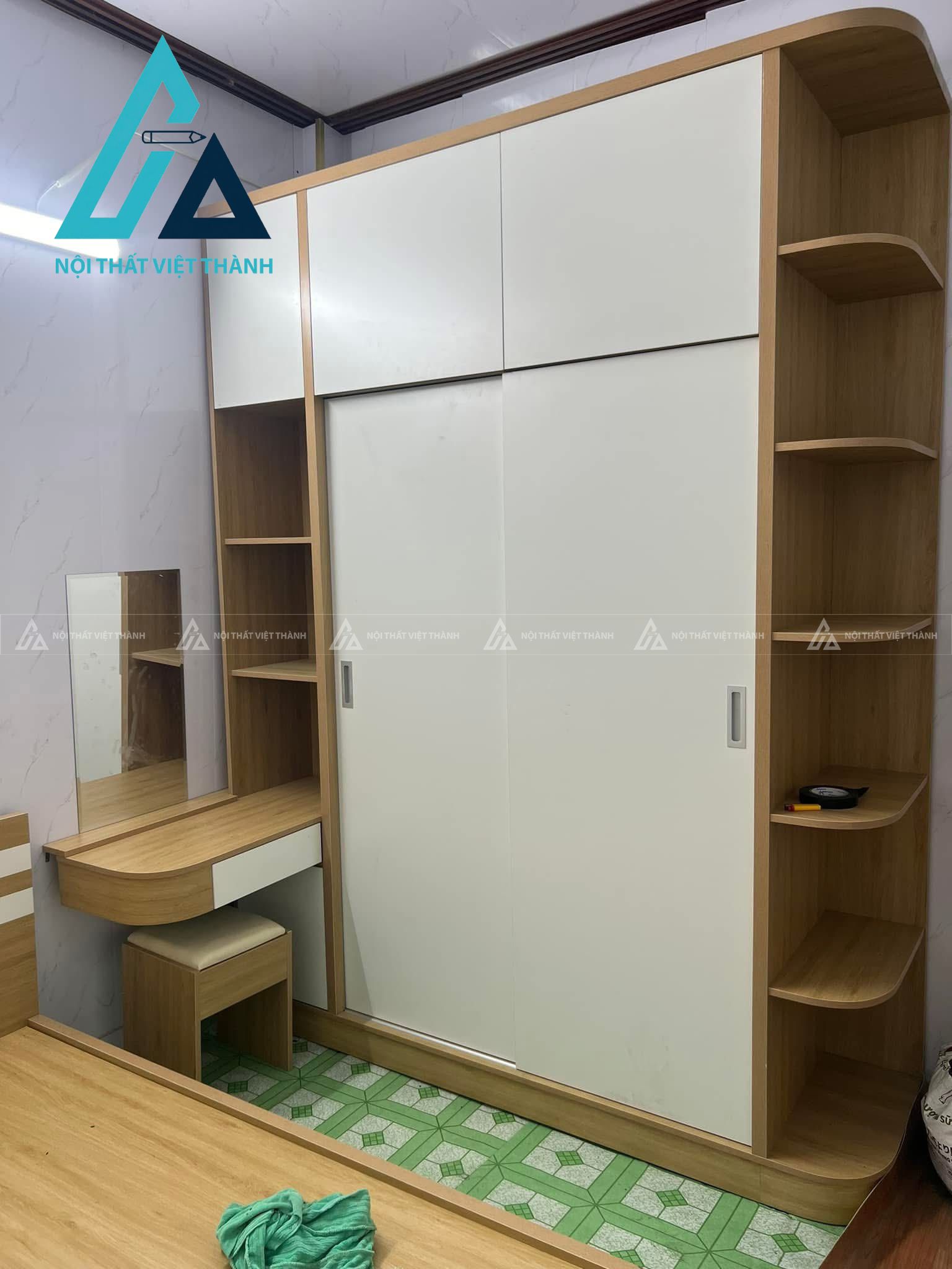 Lựa chọn tủ quần áo phù hợp diện tích phòng