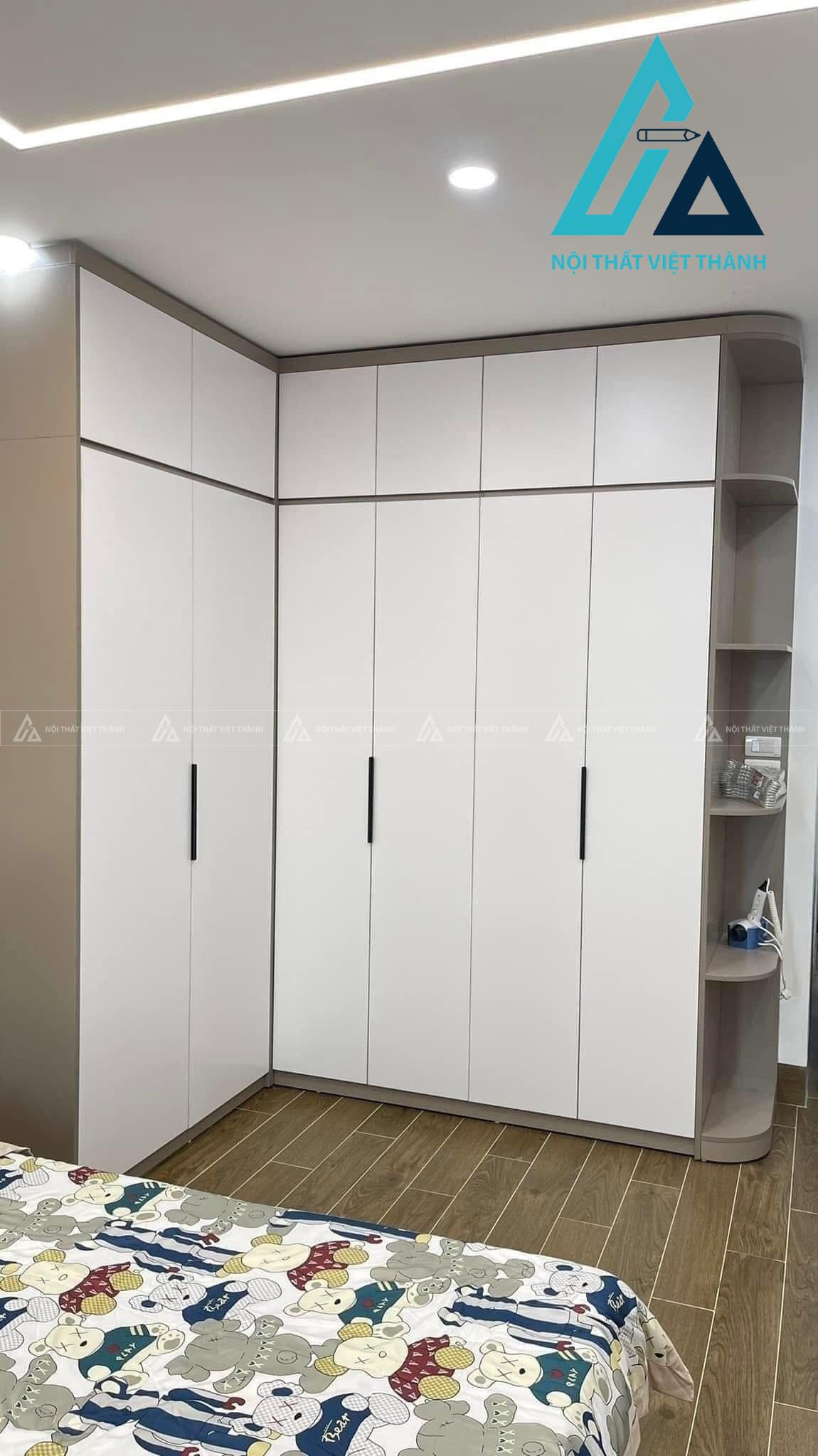 Tủ quần áo phù hợp phong cách nội thất tổng thể