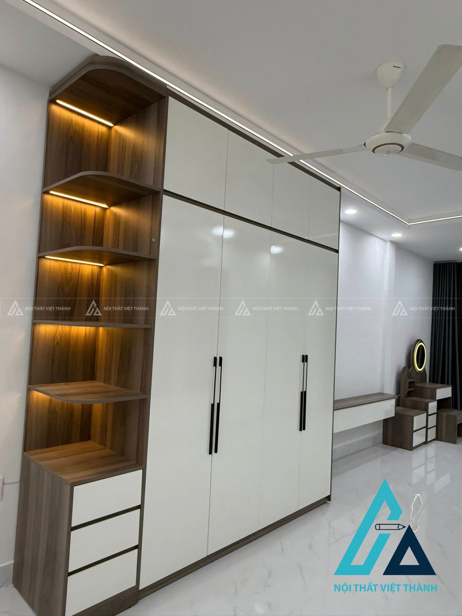 Tối ưu công năng sử dụng bên trong tủ