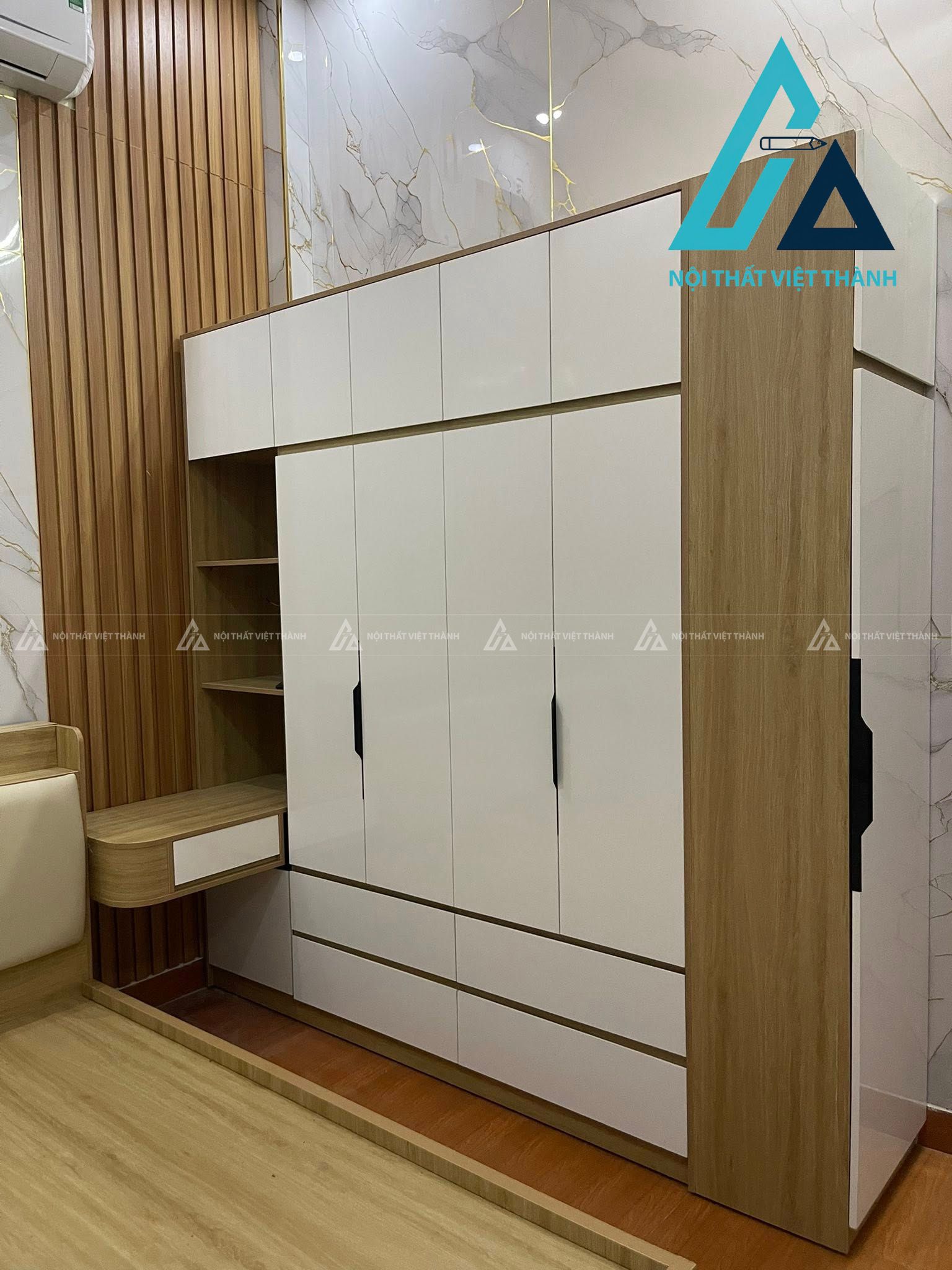 Tủ quần áo gỗ công nghiệp cần được đặt trong môi trường khô ráo