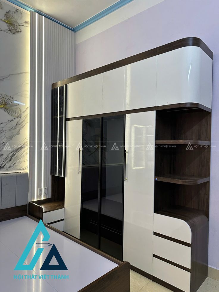 Tủ gỗ công nghiệp đa dạng mẫu mã