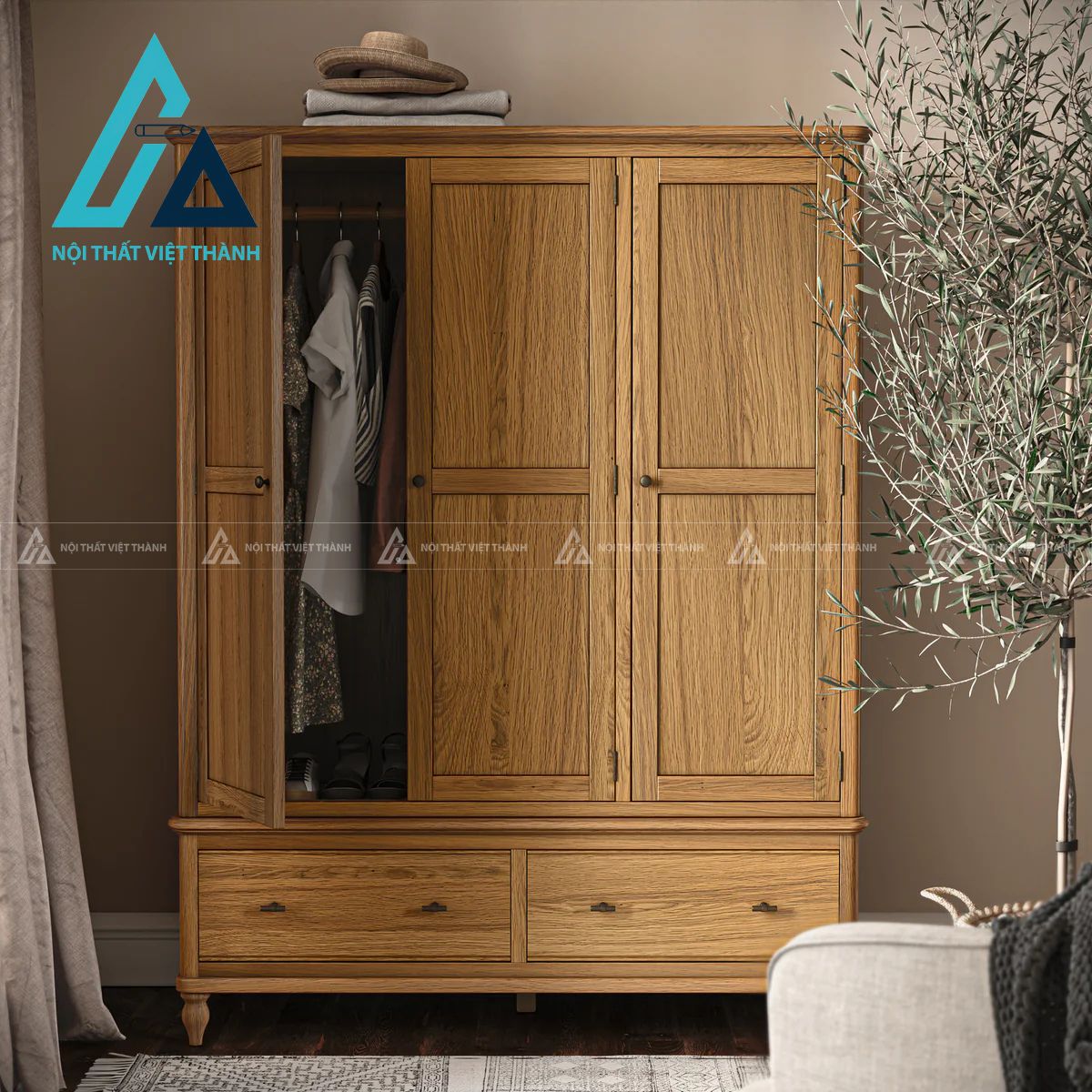  Không gian nhỏ nên ưu tiên thiết kế gọn gàng