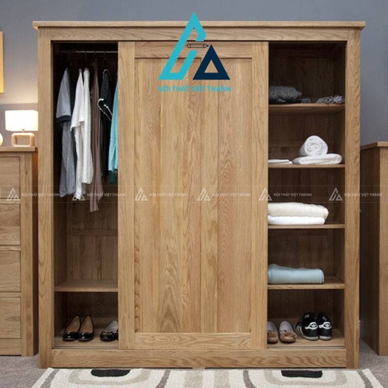 Tủ quần áo gỗ tự nhiên bền đẹp theo thời gian