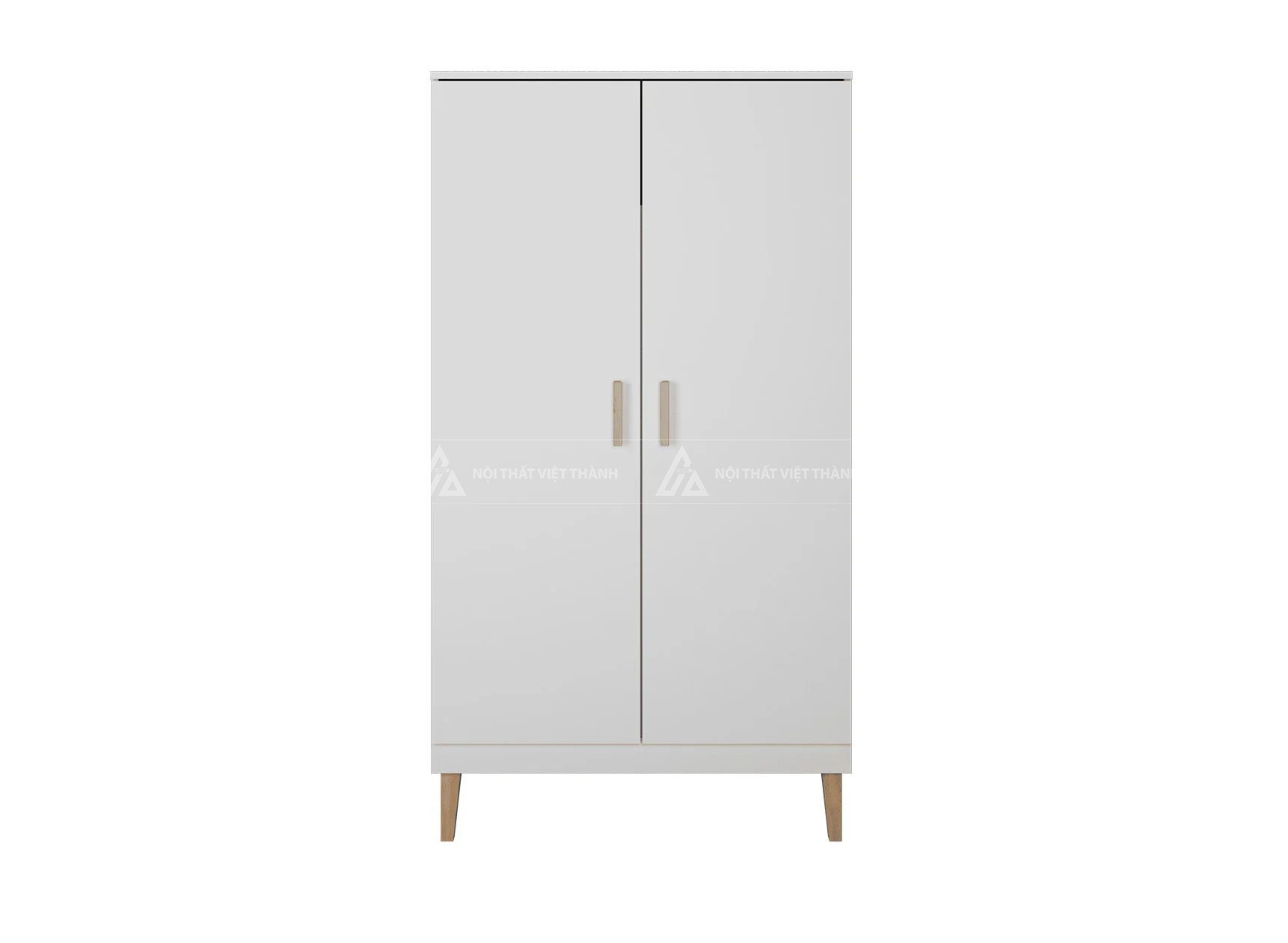Tủ Quần Áo Trẻ Em Thiết Kế 2 Cánh Mở Tích Hợp Khoang Treo Và Hệ Kệ Chia Tầng Thông Minh 2