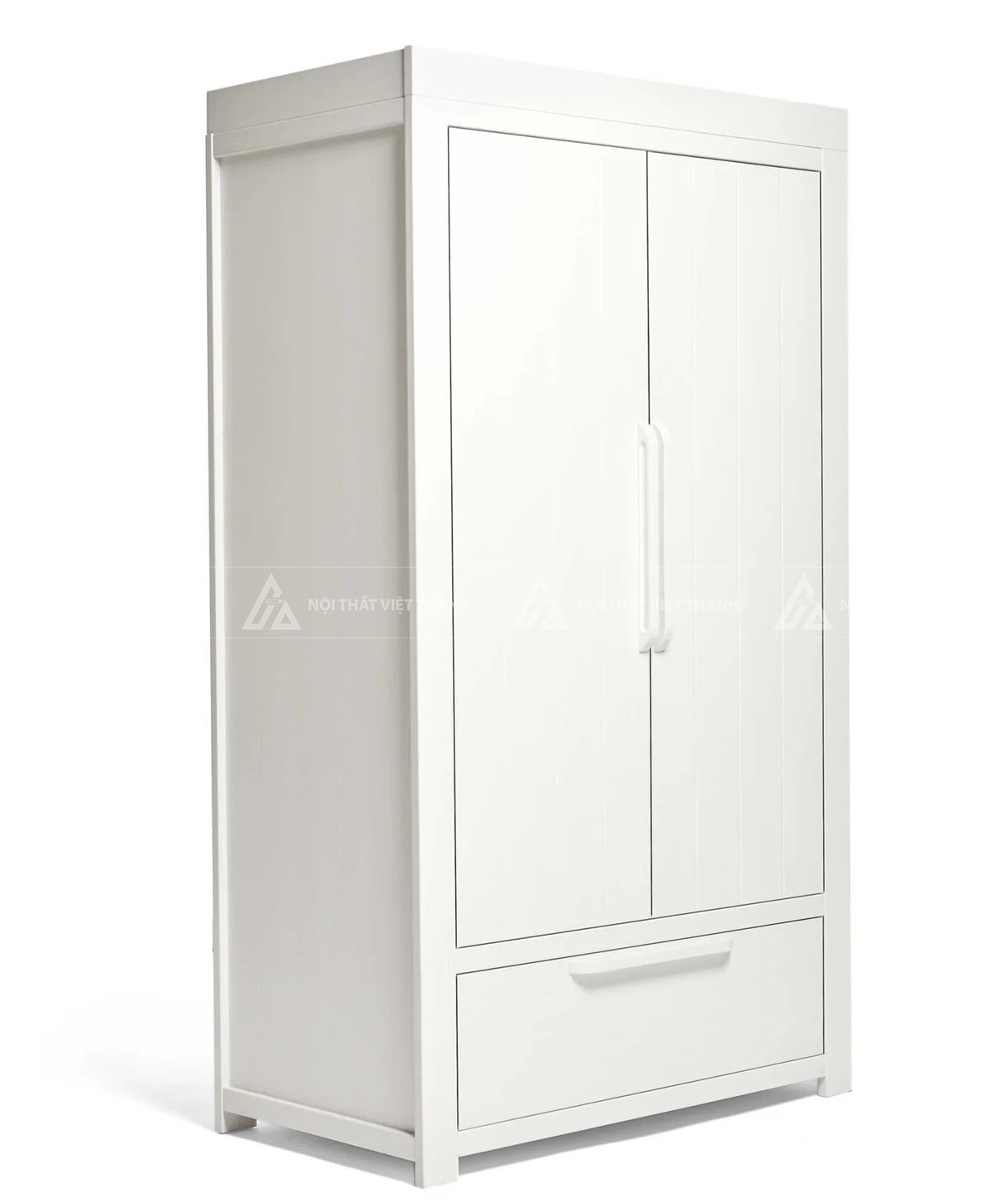 Tủ Quần Áo Trẻ Em  Hiện Đại Thiết Kế Cánh Đôi Kết Hợp Kệ Hở Và Ngăn Kéo 2