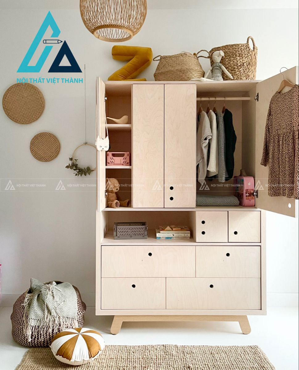 Tủ quần áo đa dạng mẫu mã