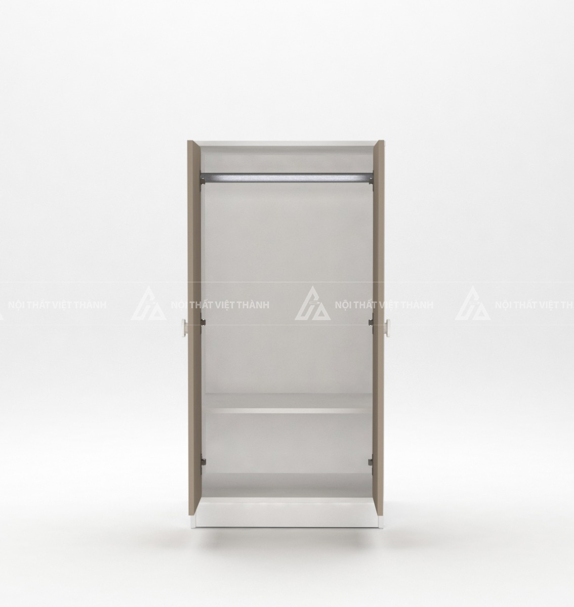 Tủ Quần Áo Trẻ Em Thiết Kế 2 Cánh Đơn Giản Tiện Nghi 3