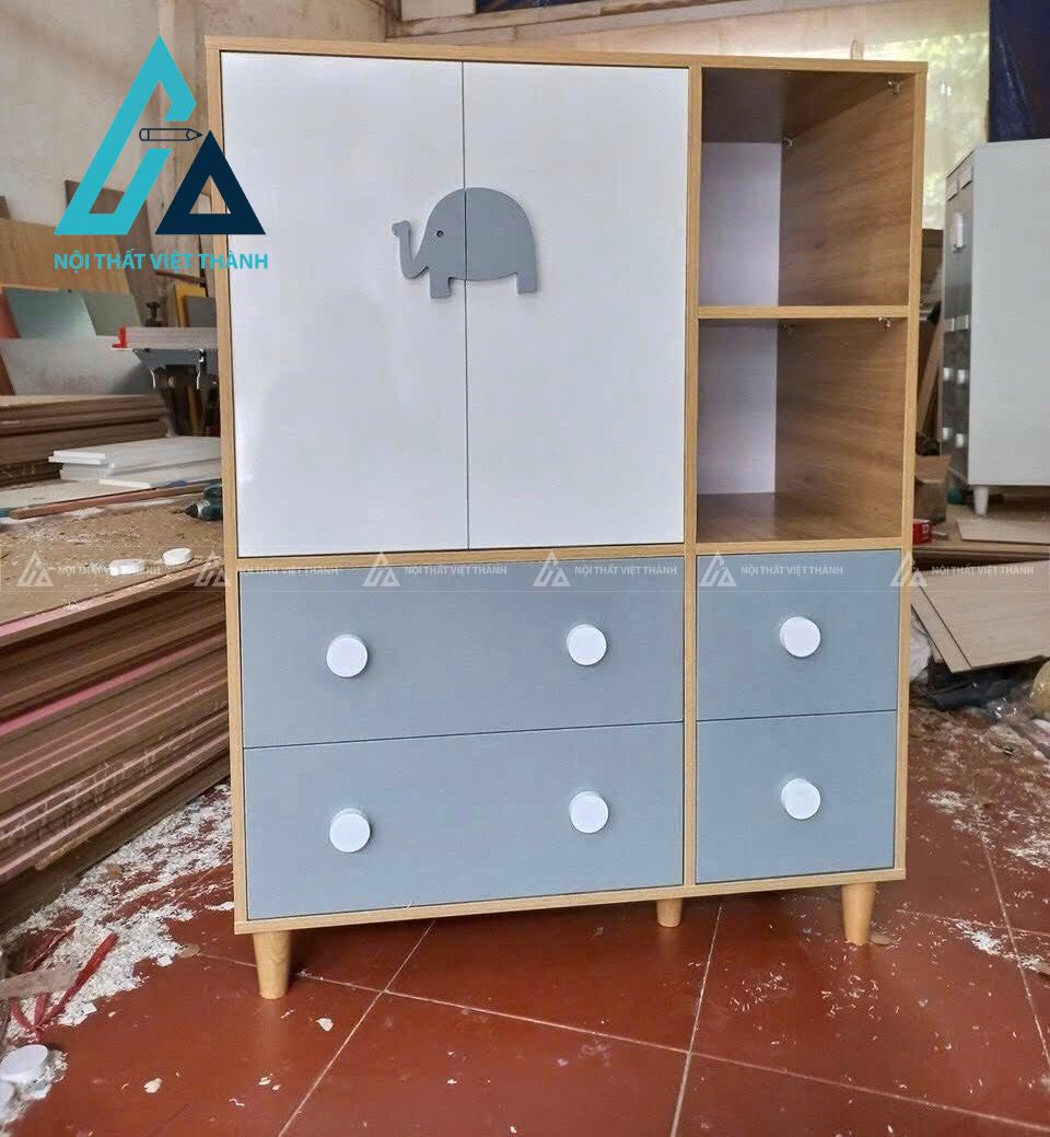 Tủ gỗ công nghiệp đa dạng mẫu mã