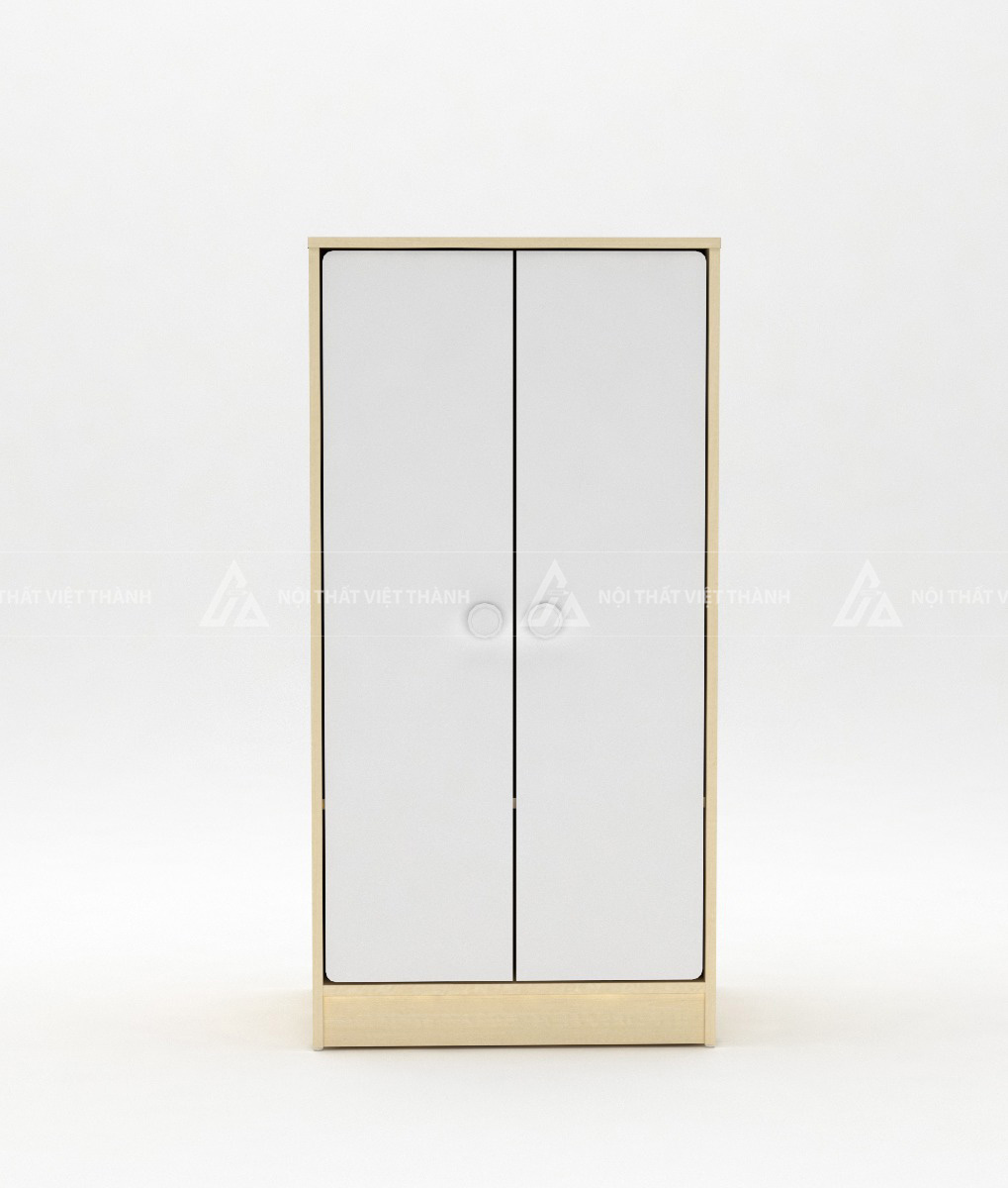 Tủ Quần Áo Trẻ Em Thiết Kế 2 Cánh Đơn Giản Tiện Nghi 4