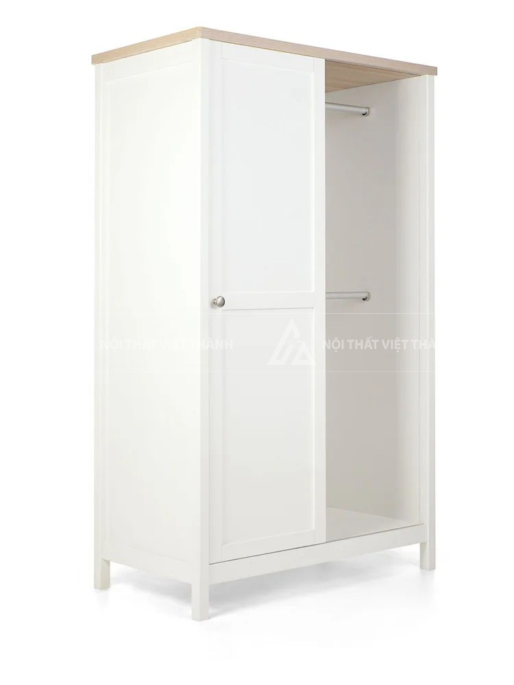 Tủ Quần Áo Cho Bé Thiết Kế Tân Cổ Điển Kết Hợp Ngăn Kéo Và Kệ Hở Tiện Dụng 3