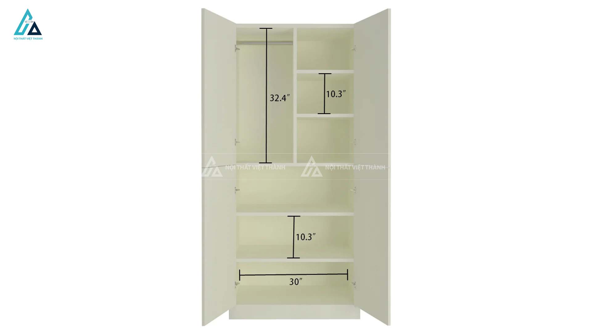 Tủ Quần Áo Trẻ Em 4 Cánh Phối Màu Hồng Tím Sáng Tạo Với Tay Nắm Hình Hoa Xinh Xắn 1
