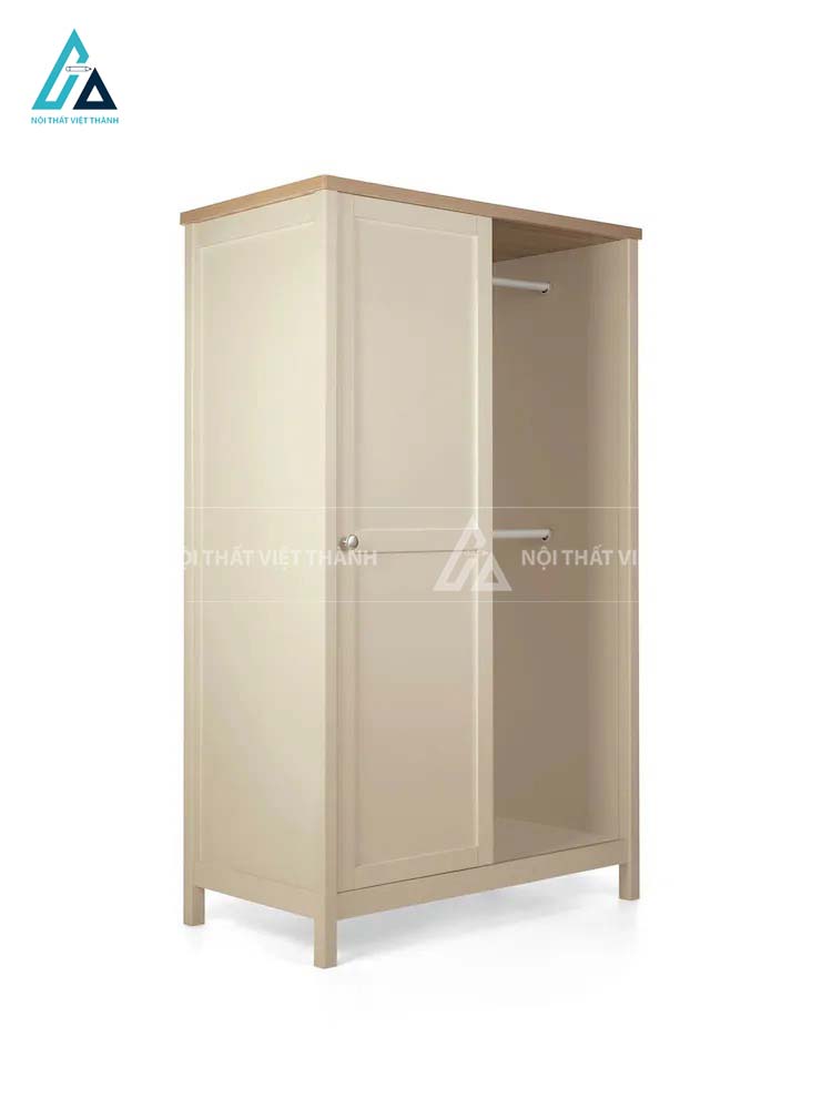 Tủ Quần Áo Trẻ Em Thiết Kế Chia Ngăn Thông Minh Và Kệ Trang Trí 1